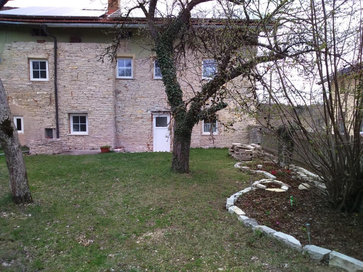 Jurahaus Maisonette Wohnung Solnhofen Exterior foto